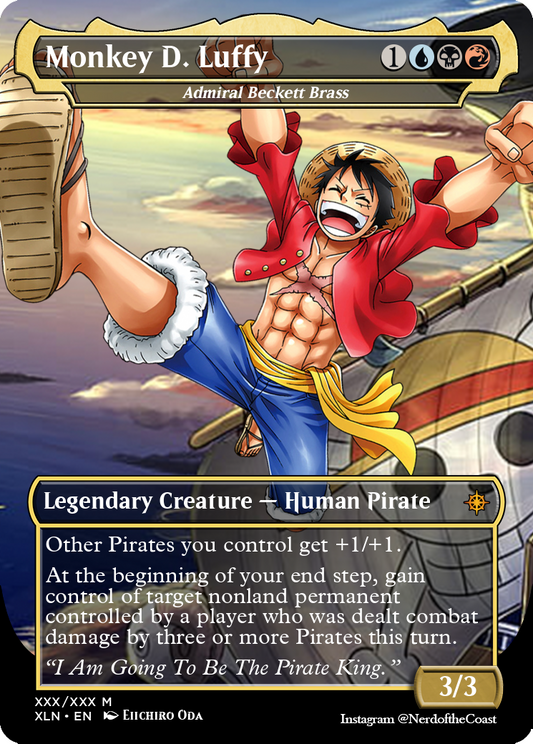 Monkey D. Luffy / Admiral Beckett Brass