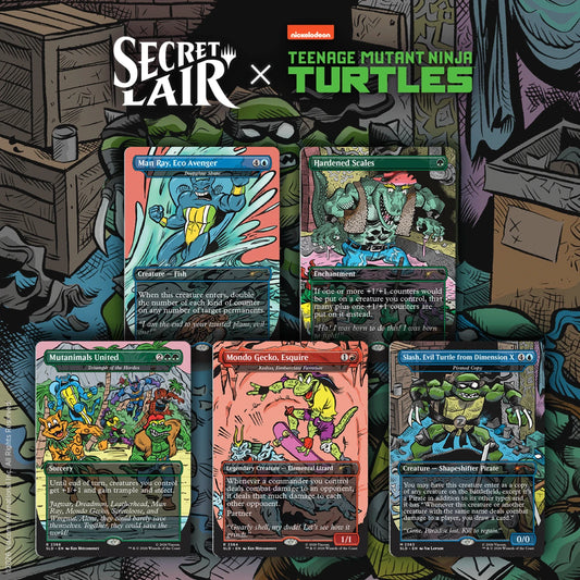 Secret Lair x Teenage Mutant Ninja Turtles: The Mighty Mutanimals