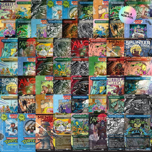 Turtle Power Full Set, Everything Bundle